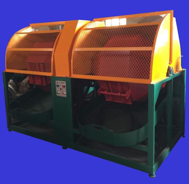 Roller polishing machine